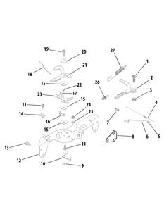 Part Location Diagram of KH-24-126-04-S Cub Cadet Bracket